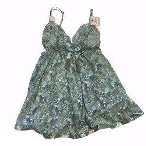 Spree Intimates Lingerie Floral Size M
